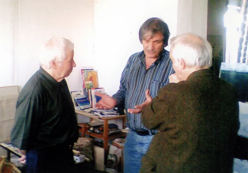 At Ilya Kabakov’s studio
