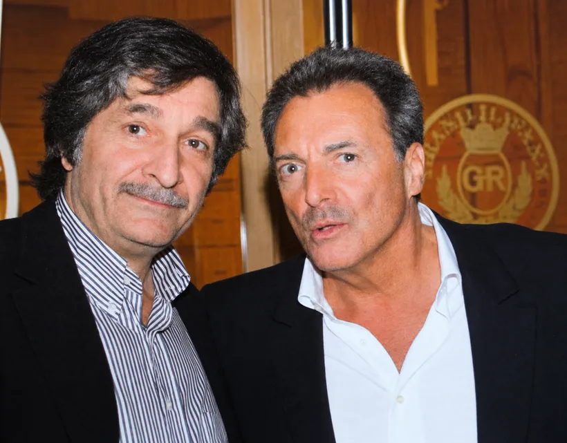 With Armand Assante