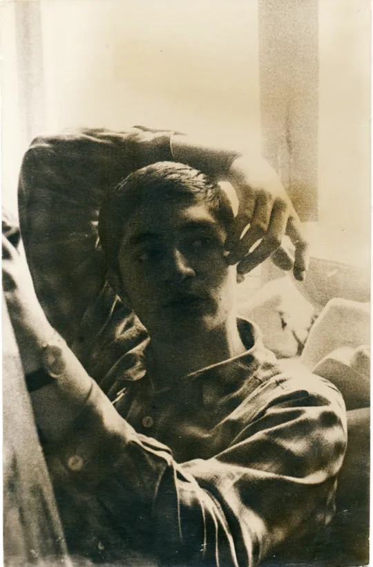During his studies at art school