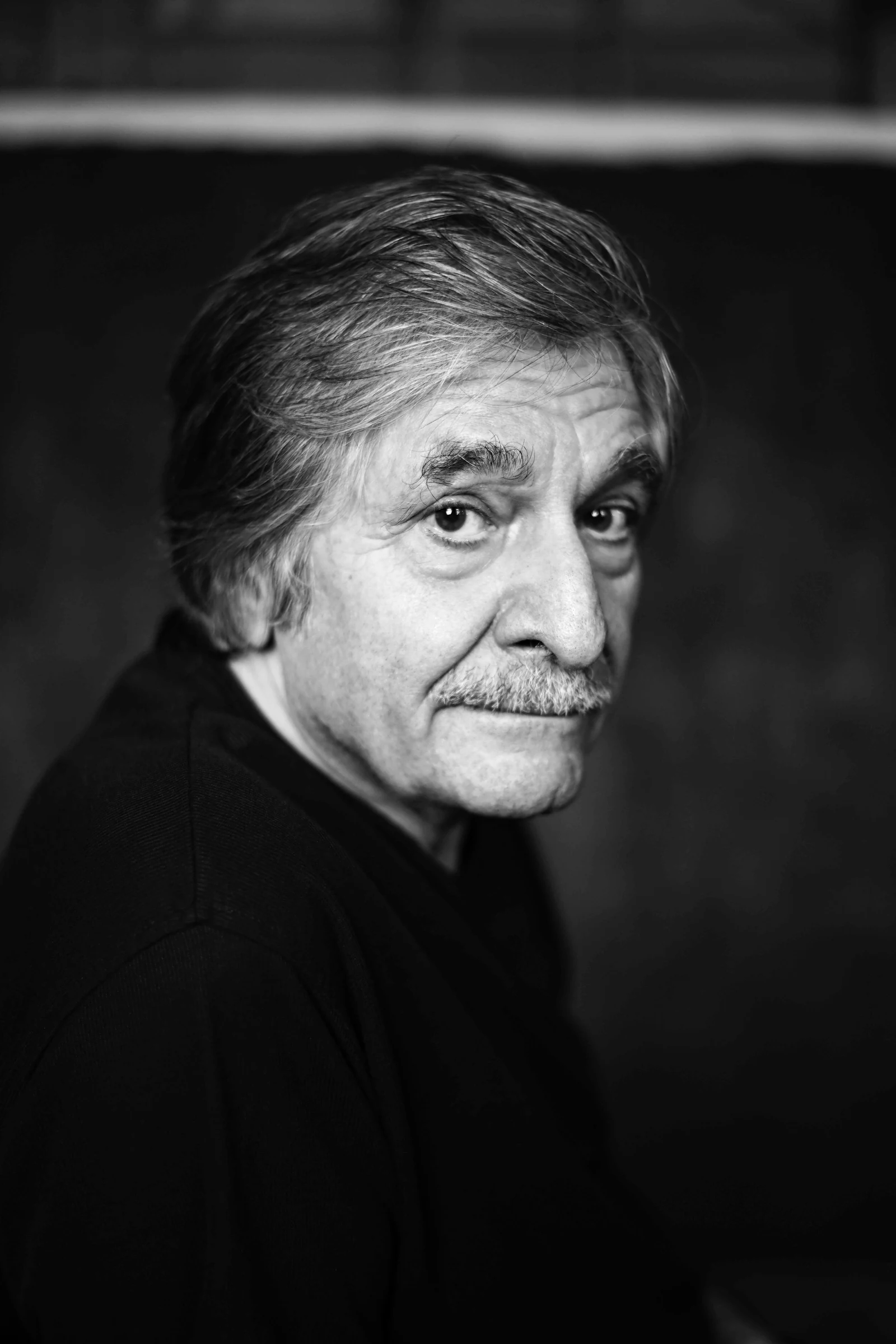 Farhad Khalilov in his studio. Photograph by Maya Baghirova.